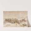 Changing positions during the Battle of Wawer in 1831 (1872) by Juliusz Kossak