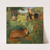 Chanticleer and the fox (1857) by William James Webbe