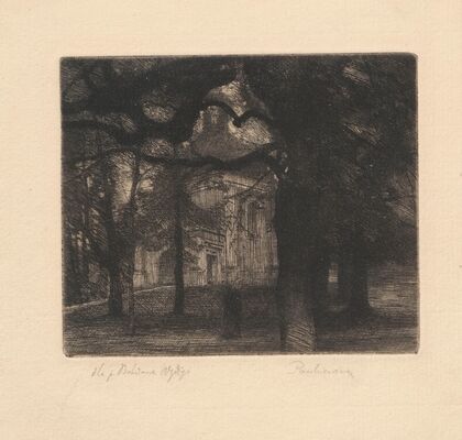 Chapel in a park (1897)