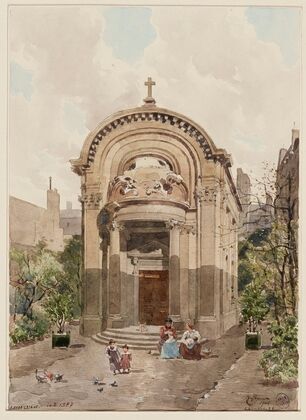 Chapelle de l’ancien collège des Lombards, 15 rue des Carmes, 5ème arrondissement (1915-1945) — size preview