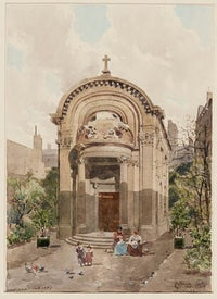 Chapelle de l’ancien collège des Lombards, 15 rue des Carmes, 5ème arrondissement (1915-1945)