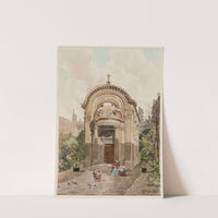 Chapelle de l’ancien collège des Lombards, 15 rue des Carmes, 5ème arrondissement (1915-1945) by Fédor Hoffbauer
