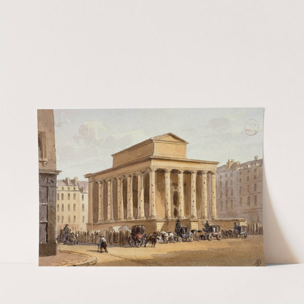 Chapelle expiatoire du duc de Berry. by Auguste-Sébastien Bénard