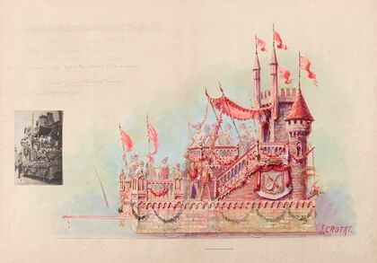 Char des Fleur, Poètes et Troubadours du Moyen-Âge (1911) — size preview