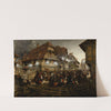 Charge du 9e régiment de cuirassiers dans le village de Morsbronn by Jean-Baptiste Édouard Detaille