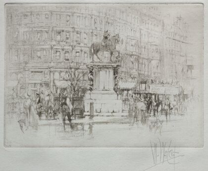 Charing Cross; The Statue of Charles I