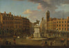 Charing Cross, with the Statue of King Charles I and Northumberland House