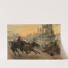 Chariot race in the circus maximus, during ancient Rome by Ulpiano Checa Y Sanz