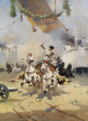Chariot-race with bigas in the Roman arena (1904)