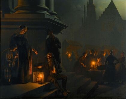Charity in the night market