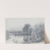 Charles River, Cambridge, Massachusetts by William Trost Richards
