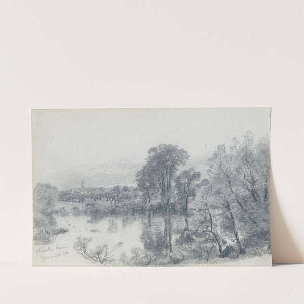 Charles River, Cambridge, Massachusetts by William Trost Richards