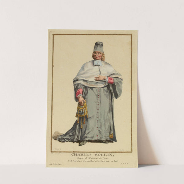 Charles Rollin, recteur de l&#8217;université de Paris by Pierre Duflos