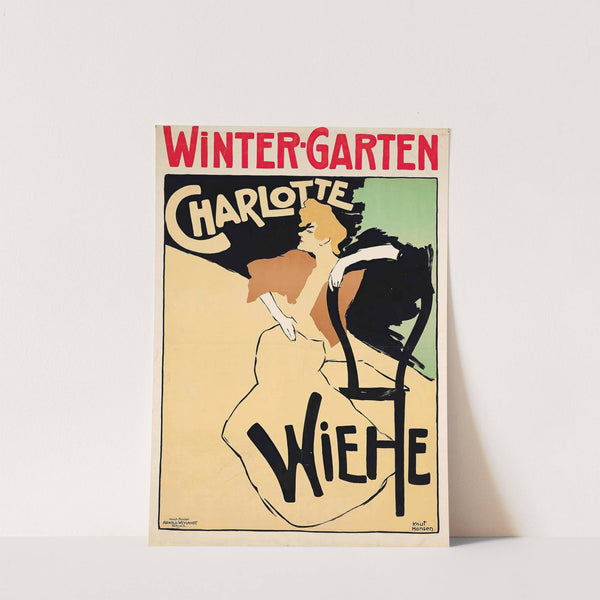 CHARLOTTE WIEHE, WINTER-GARTEN (1900s) by Knut Hansen