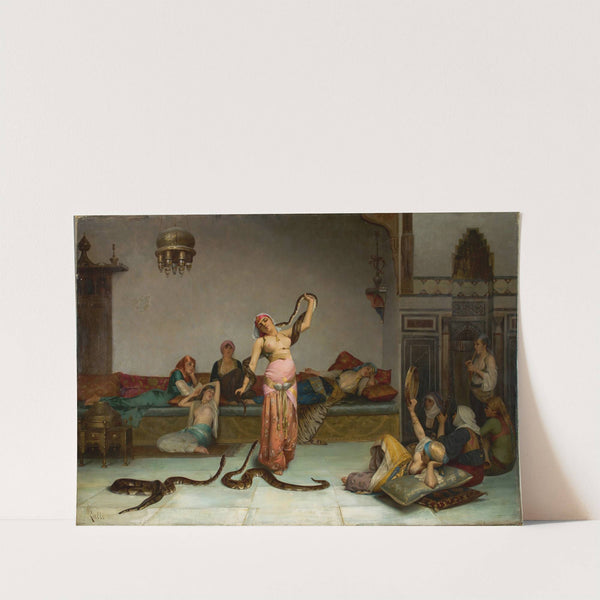 Charmeuse De Serpents by Theodoros Ralli