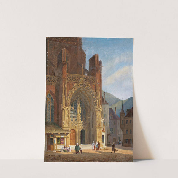 Chartres Cathedral by Giuseppe Canella