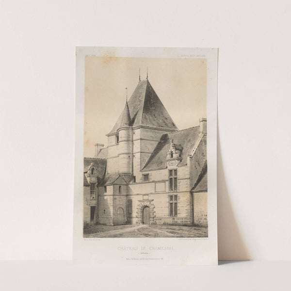 Château de Cramesnil (Calvados) (1860) by Victor Petit