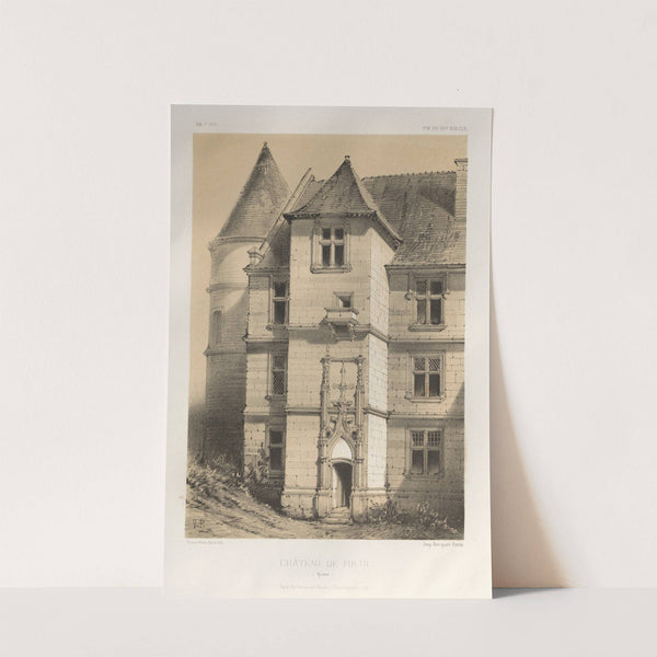 Château De Folin (Yonne) (1860) by Victor Petit