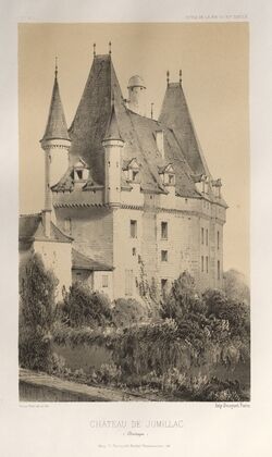 Château De Jumillac (Dordogne) (1860)