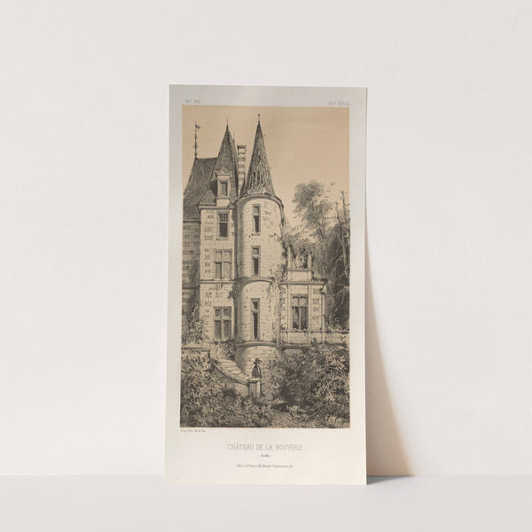 Chateau De La Bouverie (Sarthe) (1860) by Victor Petit