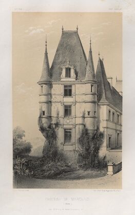 Château De Marchais (Aisne) (1860)
