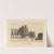 Chateau de St. Germain en Laye. Chapel and south side in 1855 by Alfred Brunet-Debaines