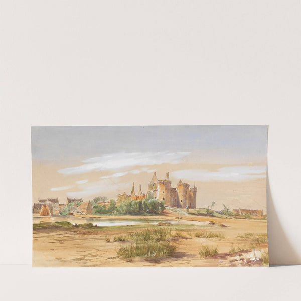 Château de Suscinio, Morbihan (Bretagne) (Ca. 1850-60) by Gustave Joseph Noël