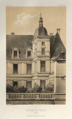 Château De Tanlay (Yonne) (1860)