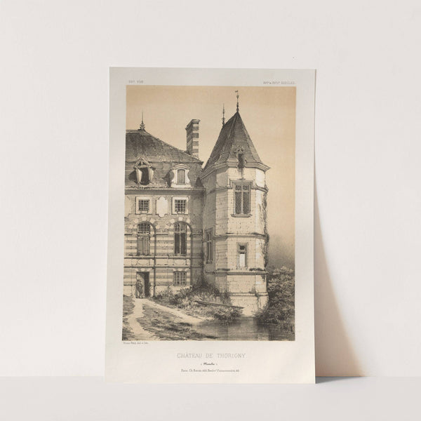 Chateau De Thorigny (Manche) (1860) by Victor Petit