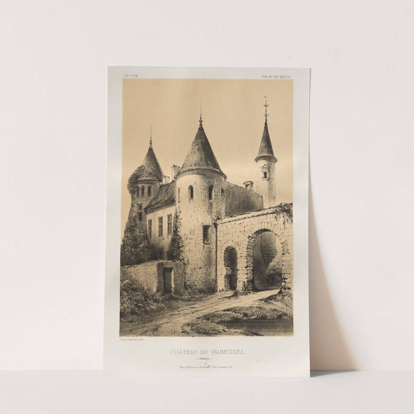 Château du Vaumissel (Calvados) (1860) by Victor Petit