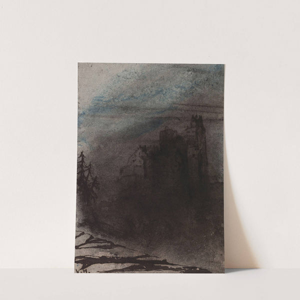 Château et sapins by Victor Hugo