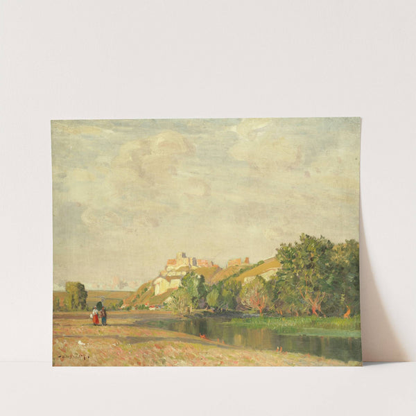 Château Gaillard, on the Seine by Sir Alfred East