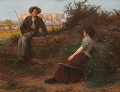 Chatting by the wayside