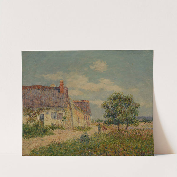 Chaumière au Vandreuil by Gustave Loiseau