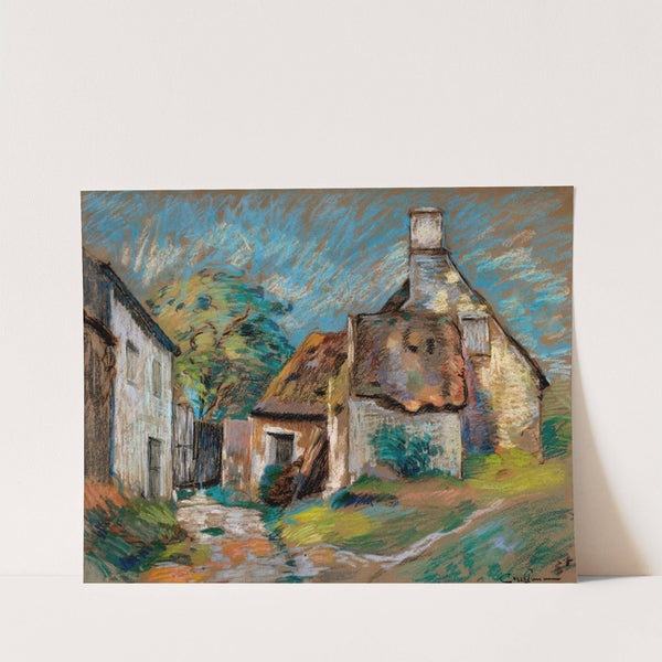 Chaumières (1905) by Armand Guillaumin