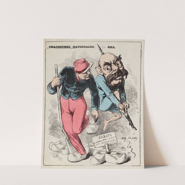 Chaussures nationales by André Gill