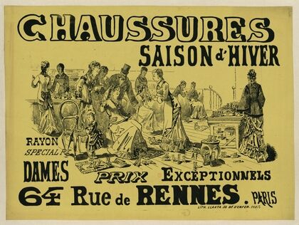 Chaussures saison d’hiver (1878)