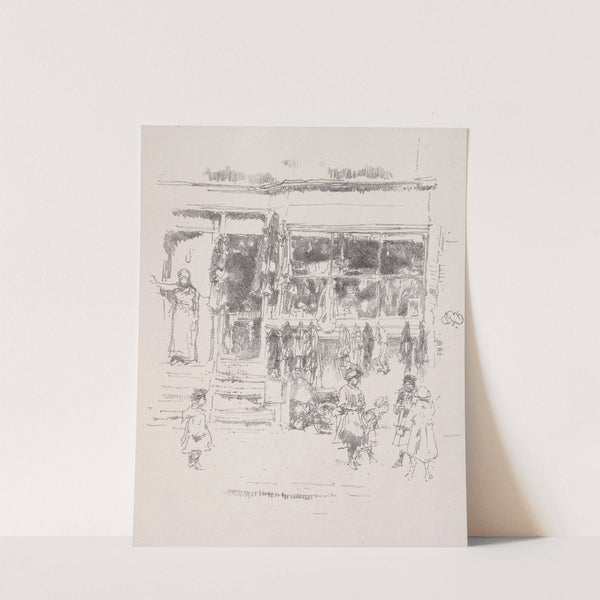 Chelsea Rags (1888) by James Abbott McNeill Whistler