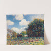 Chemin À L’entrée D’un Bois (1890-91) by Alfred Sisley
