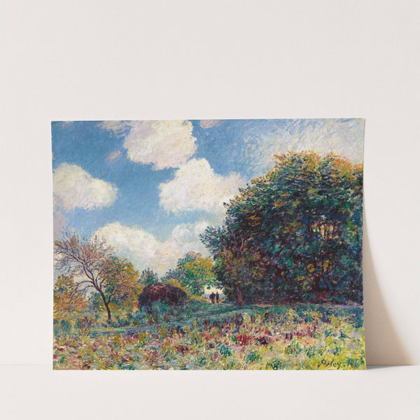 Chemin À L’entrée D’un Bois (1890-91) by Alfred Sisley
