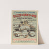 Chemin de Fer d&#8217;Orléans. Billets de Bains de Mer pour les plages de Bretagne (1888) by Imp. Chaix