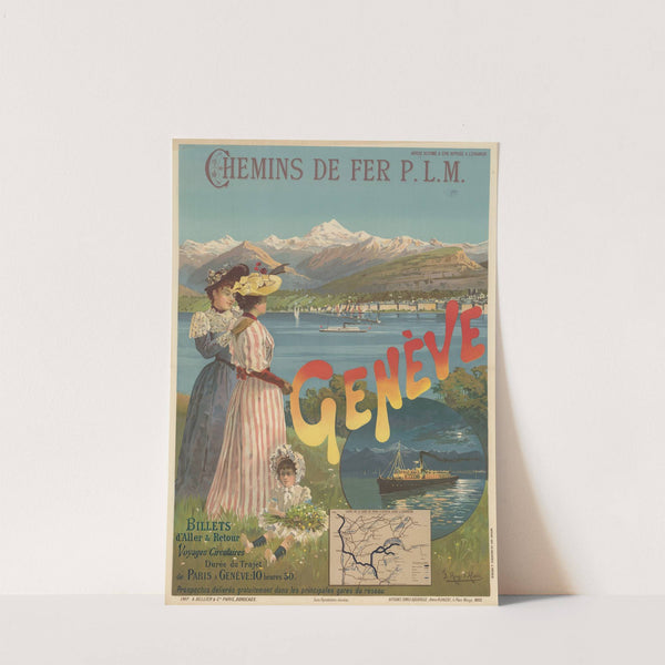 Chemin de Fer P.L.M. Genève (1893) by Frederic Hugo d’ Alési