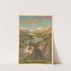 Chemins de fer de l’Est – Hte. Engadine (Suisse) – Trains rapides (circa 1900) by Frederic Hugo d’ Alési