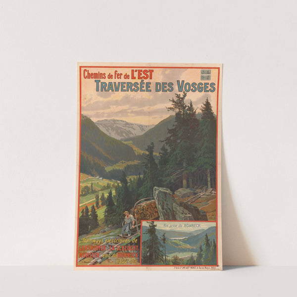 Chemins de fer de l&#039;Est. Traversée des Vosges  by Georges Daubner