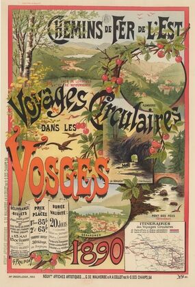Chemins de Fer de l’Est. Voyages circulaires dans les Vosges, 1890 (1890)
