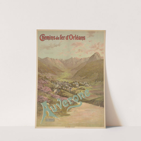 Chemins de Fer d’Orléans. Auvergne. Le Mont-Dore (1898) by Frederic Hugo d’ Alési