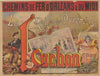 Chemins de Fer d’Orléans & du Midi. La Reine des Pyrénées, Luchon (1890)
