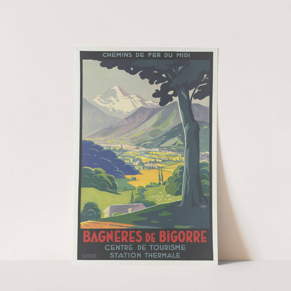 Chemins de fer du Midi. Bagnères de Bigorre – centre de tourisme, station thermale by Dabo