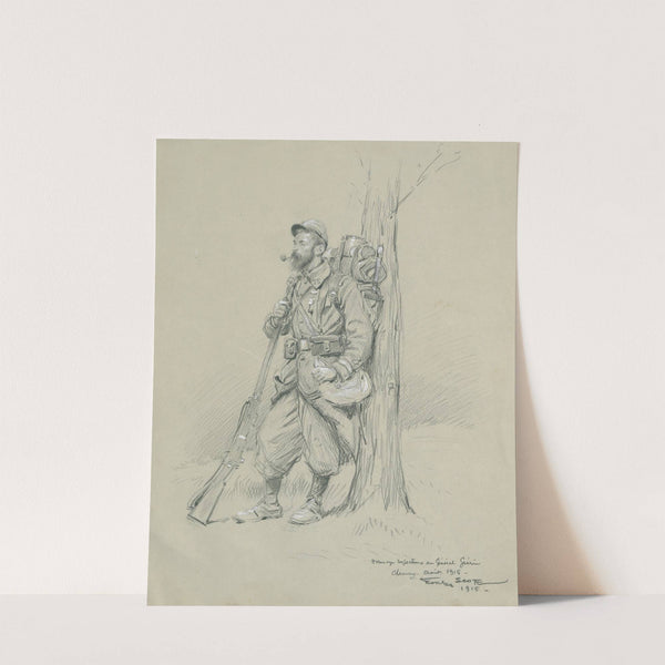 Chenay. Août 1915 (1915) by Georges Bertin Scott
