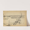 Cherbourg harbor. by Victor Alfred Lundy